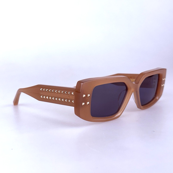 Valentino Sunglasses mod. V-Cinque VLS-108C-53 Pink Studs Japan New + Case main image 9